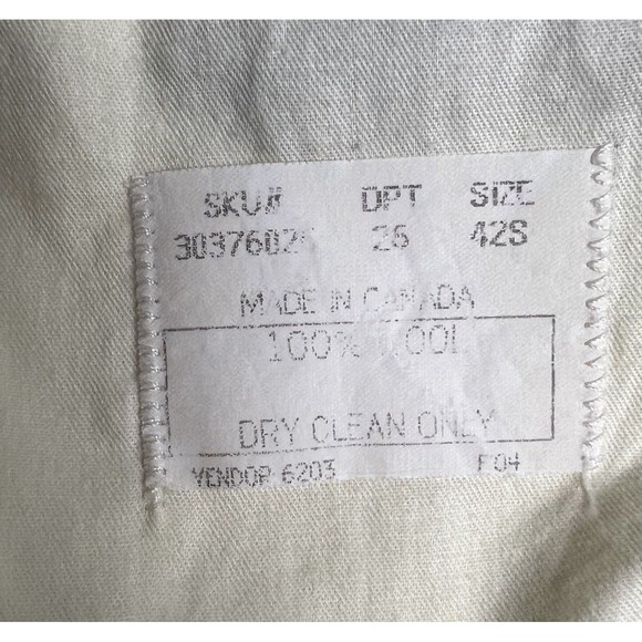 Brooks Brothers 42 S  Beige  Pleated Front Cuffed Hem Dress Pants‎ - Picture 8 of 11